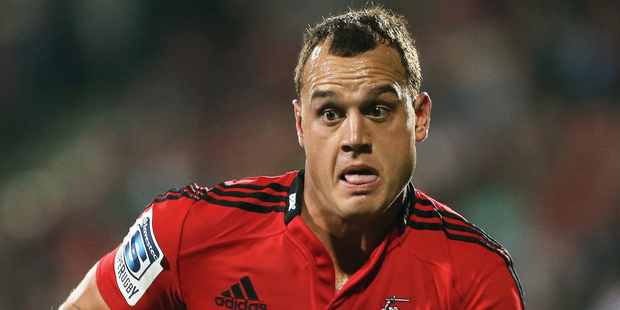 Join us here for our live blog of the Crusaders taking on the Reds in the Super Rugby playoffs in Christchurch. Photo / Getty Images.