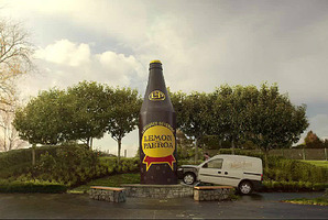 A still from the ad promoting the Whittaker's PR stunt.