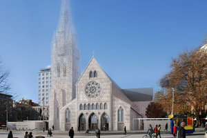 One of the proposed models for the new Cathedral.