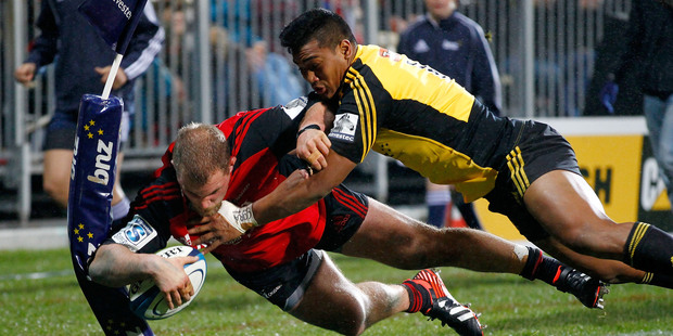 The Crusaders were not convincing against the Hurricanes despite their brilliant victory over the Chiefs the weekend before. Photo / Getty Images