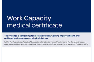 The "work capacity" certificate replaces the old sickness benefit form.