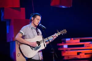 Jackie Thomas, Benny Tipene (pictured) and Whenua Patuwai last night made the top spots on X-Factor NZ.