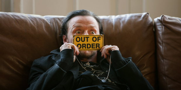 Simon Pegg starring in 'The World's End'.
