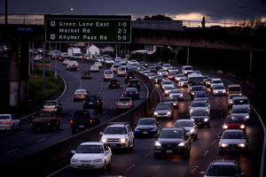 How to fund a $12b transport funding gap has left Auckland with limited options. Photo / Dean Purcell