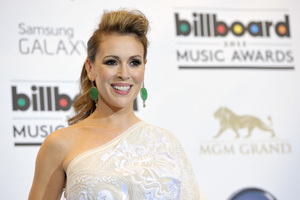 Alyssa Milano has penned a 'fast-paced cyber-thriller' story.Photo / AP