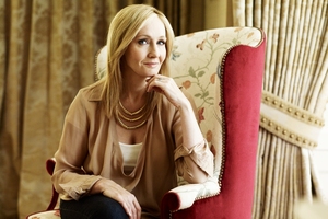British author JK Rowling said it was liberating to write under a fake name.Photo / File