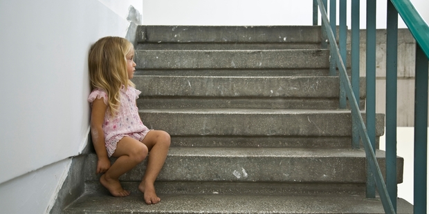 Two out of five poor children come from families where at least one adult works full-time or is self-employed. Photo / Getty Images