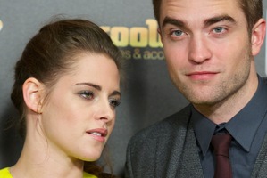 Actress Kristen Stewart and actor Robert Pattinson at the 'The Twilight Saga: Breaking Dawn - Part 2' premiere in Spain. Photo / Getty Images