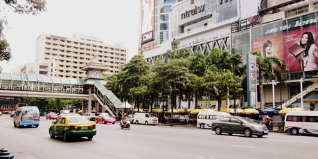Bangkok's Central World shopping complex. Photo / Supplied