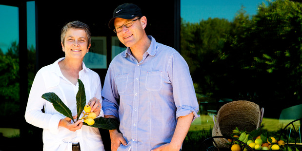 Jackie Grant and Scott Brown of the Hip Group at home in the Matua Valley, Kumeu. Photo / Babiche Martens