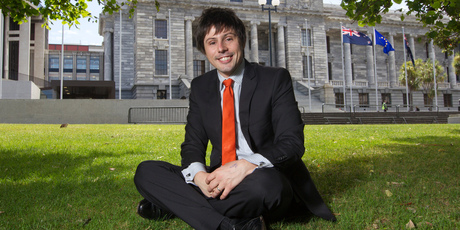 Gareth Hughes has pushed hard to get the issues of fracking and deep-sea oil drilling on the agenda. Photo / Mark Mitchell