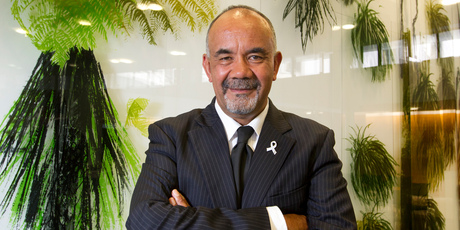 Te Ururoa Flavell tries to keep up a social media profile. Photo / Mark Mitchell