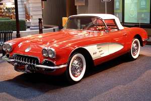 The Chevrolet Corvette was America's first home-grown sports cabriolet after World War II. Photo / Supplied