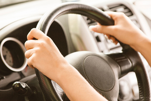 The traditional 10 and two position could lead to airbag injuries. Photo / Getty Images