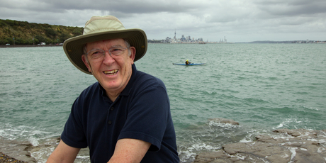 Roger Payne is campaigning for safer chemicals that will not contaminate the ocean. Photo / Brett Phibbs