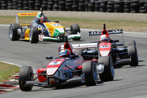 Puerto Rican Felix Serralles leads the Toyota Racing Series field after three good results - including a win - at Teretonga. Photo / Supplied
