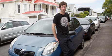 Mark Graham is down $7000 after an uninsured driver crashed into his car. Photo / Kellie Blizard