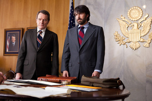 Bryan Cranston, left, as Jack O'Donnell and Ben Affleck as Tony Mendez in Argo. Photo / AP