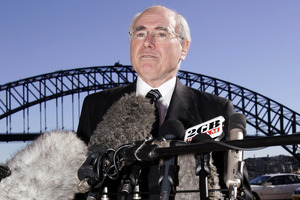 Former Prime Minister John Howard. Photo / AP