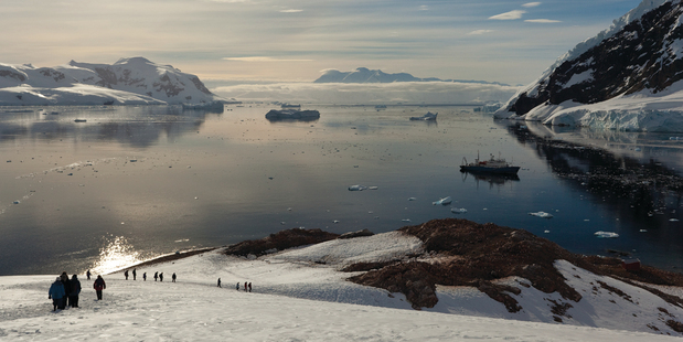 With 98 per cent of Antarctica's land covered by ice 4km thick, there are still obstacles to mining other than the Antarctic Treaty. Photo / Supplied
