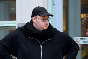 Kim Dotcom. Photo / Sarah Ivey