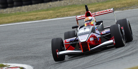 Toyota Racing Series champion Nick Cassidy at practice at Teretonga. Photo / Supplied.