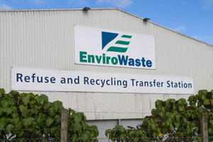 Envirowaste refuse station, Auckland. Photo / NZPA