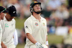 Watson is aiming to return for the one-day series against West Indies. Photo / NZPA