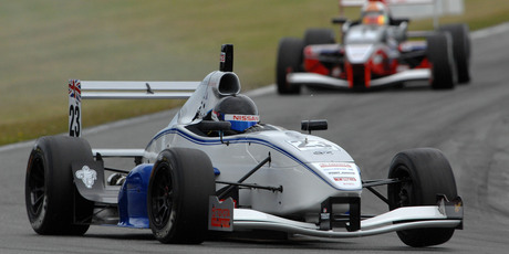 Jann Mardenborough from the UK in his Toyota FT40. Photo / Euan Cameron Photography