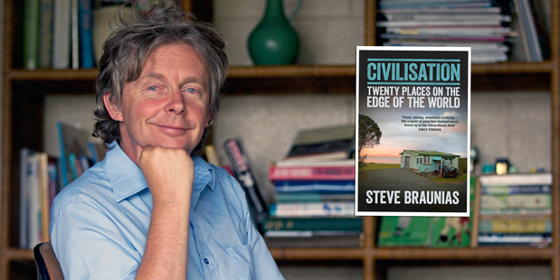 Something about Steve Braunias' rumpty charm allows him to mix with all manner of people. Photo / Sarah Ivey