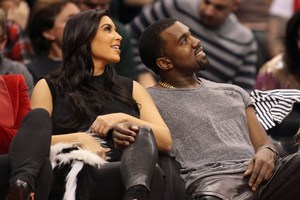 Kim Kardashian and Kanye West soon to be planning their new life together. Photo / AFP