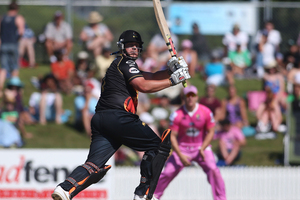 Jesse Ryder in action for the Wellington Firebirds. Photo / Getty Images