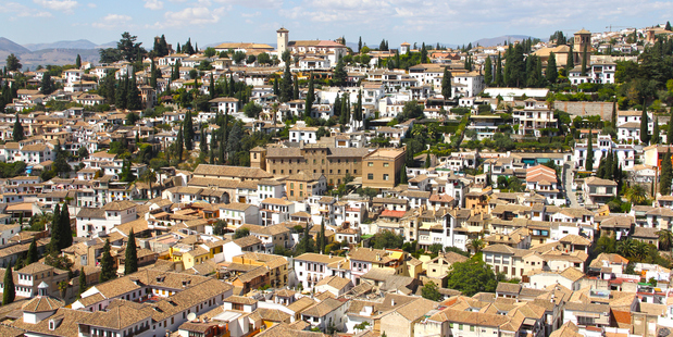 Gazing on the view of the Alhambra. Photo / Thinkstock