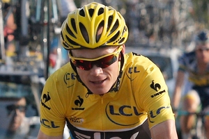 Chris Froome says he could happily rest for a while but a climber-friendly worlds course is irresistible. Photo / AP