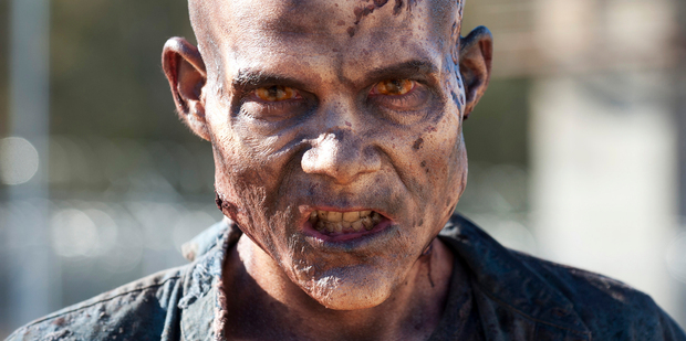 A zombie seen in the trailer for the new season of The Walking Dead. Photo / AP