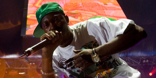 Dizzee Rascal performs in the Big Day Out's Boiler Room in 2008. Photo / Richard Robinson