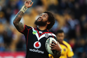 If the Warriors make it to the NRL playoffs, they will deserve to be there with a difficult run-in to complete their regular season. Photo / Getty Images.
