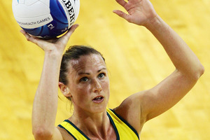 Australia's former netball captain and the nation's second most-capped player, Sharelle McMahon, has retired from the sport. Photo / Getty Images.
