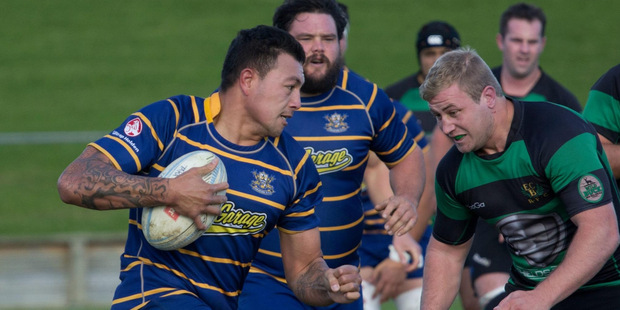 Willie Halaifonua (left) who collapsed after playing rugby. Photo / supplied