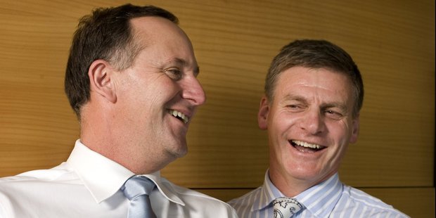 Prime Minister John Key and Minister of Finance Bill English. Photo / Listener