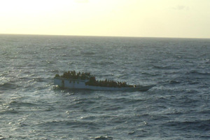 There have been reports of more boats heading to sea regardless of his policies or the latest tragedy which claimed at least nine lives off Java. Photo / AMSA