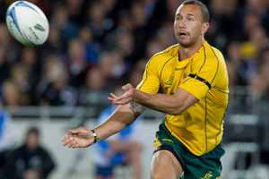 Quade Cooper. Photo / Sarah Ivey