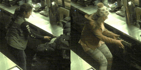 CCTV images show the theft of the safe after the Wellington quake.