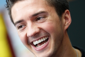 New Zealand speed skater Blake Skjellerup. Photo / Michael Cunningham