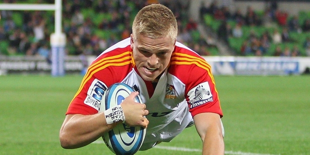 Gareth Anscombe has played well at fullback and has been a goalkicking genius when covering for Cruden. Photo / Getty Images