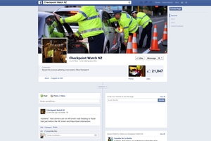 The Checkpoint Watch Facebook page has proved popular with drivers.