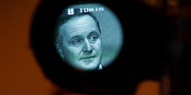 Prime Minister John Key yesterday broke his silence on security issues, saying New Zealanders had attended militant camps. Photo / Greg Bowker