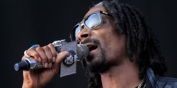 Snoop Dogg is rumoured to be on the Big Day Out bill, but a CEO says the story is not to be trusted. Photo / AP