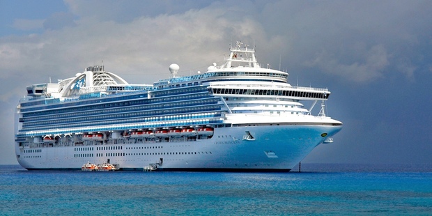 All aboard the Crown Princess.