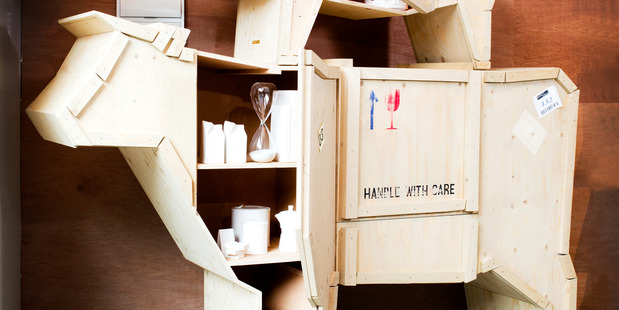Italian animal sideboards and coffee tables, from Seletti Boutique. Photo / Babiche Martens